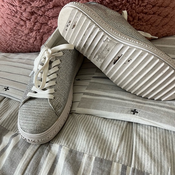 Michael Kors Grove Lace Up/Bling Sneakers - Picture 4 of 4